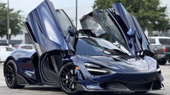 McLaren 720S 2018 2019 2020 2021 2022 2023 with Aftermarket Parts - RF Style Side Skirts?Carbon Fiber?from Aero Republic