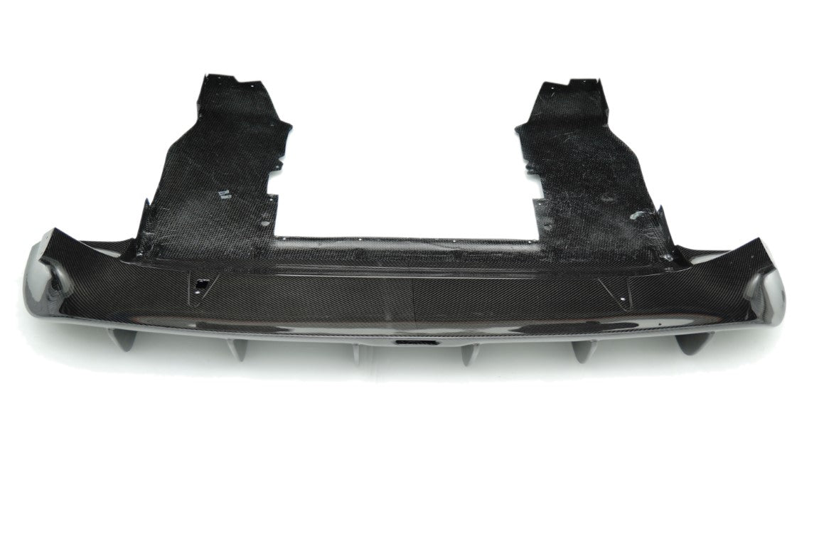 McLaren 720S 2018 2019 2020 2021 2022 2023 with Aftermarket Parts -?765LT Rear Bumper Set?Conversion Kit Pre-preg Carbon Fiber / FRP from Aero Republic