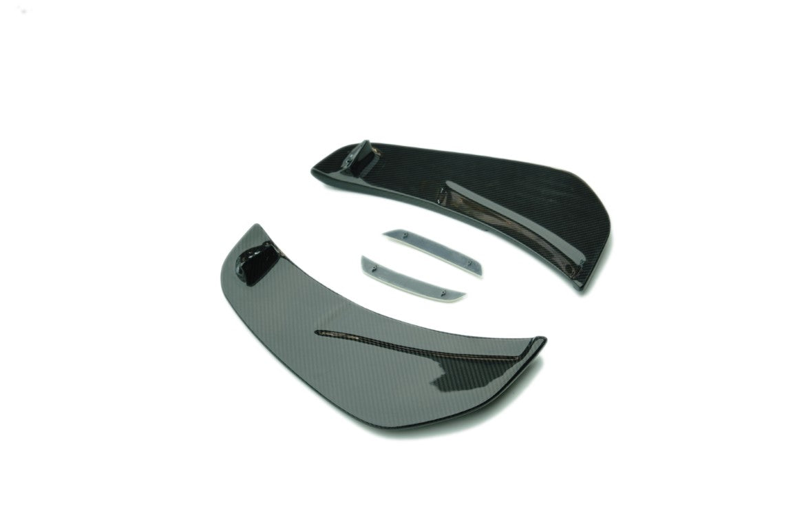 McLaren 720S 2018 2019 2020 2021 2022 2023 with Aftermarket Parts -?765LT Rear Bumper Set?Conversion Kit Pre-preg Carbon Fiber / FRP from Aero Republic