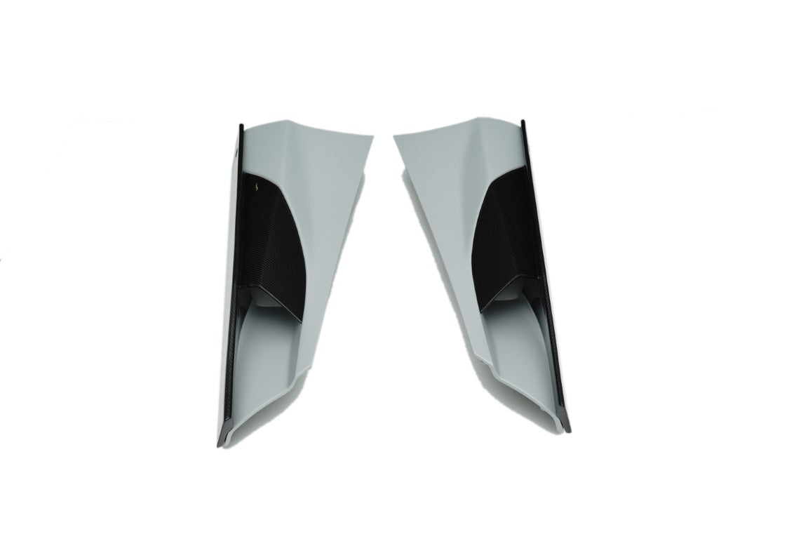 McLaren 720S 2018 2019 2020 2021 2022 2023 with Aftermarket Parts -?765LT?Side Skirts?Pre-preg Carbon Fiber / FRP from Aero Republic