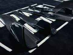 McLaren 720S 2018 2019 2020 2021 2022 2023 with Aftermarket Parts - RF Style Side Skirts?Carbon Fiber?from Aero Republic