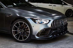 Mercedes Benz AMG GT 4 Door GT53 GT50 X290 C290 2019-ON with Aftermarket Parts - Brabus Style Front Bumper Vent Cover?Carbon Fiber from Aero Republic