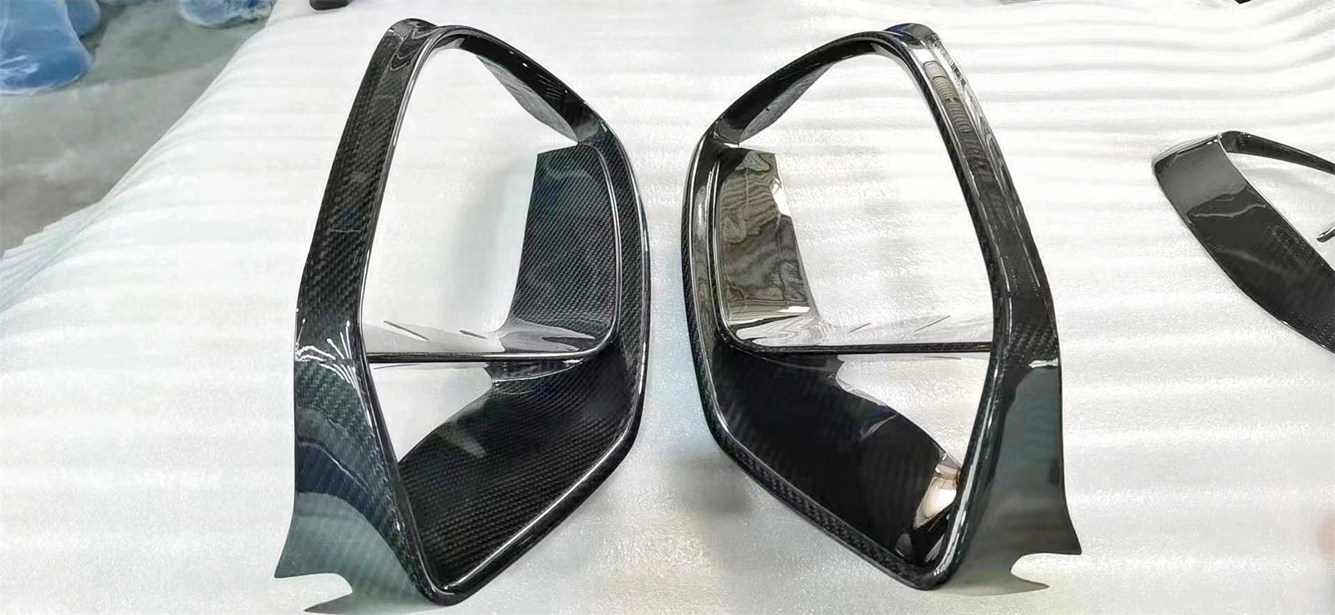 Mercedes Benz AMG GT 4 Door GT53 GT50 X290 C290 2019-ON with Aftermarket Parts - Brabus Style Front Bumper Vent Cover?Carbon Fiber from Aero Republic