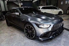Mercedes Benz AMG GT 4 Door GT53 GT50 X290 C290 2019-ON with Aftermarket Parts - Brabus Style Front Lip?Carbon Fiber from Aero Republic