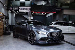 Mercedes Benz AMG GT 4 Door GT53 GT50 X290 C290 2019-ON with Aftermarket Parts - Brabus Style Front Lip?Carbon Fiber from Aero Republic