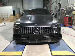 Mercedes Benz AMG GT 4 Door GT53 GT50 X290 C290 2019-ON with Aftermarket Parts - Brabus Style Front Lip?Carbon Fiber from Aero Republic