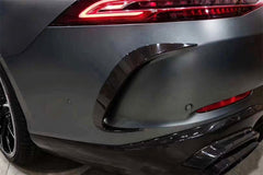 Mercedes Benz AMG GT 4 Door GT53 GT50 X290 C290 2019-ON with Aftermarket Parts - Brabus Style Rear Bumper Canards?Carbon Fiber from Aero Republic