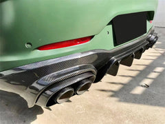 Mercedes Benz AMG GT 4 Door GT53 GT50 X290 C290 2019-ON with Aftermarket Parts - Brabus Style Rear Diffuser & Exhaust Tips?Carbon Fiber from Aero Republic