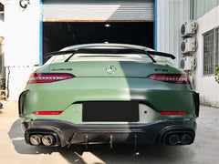 Mercedes Benz AMG GT 4 Door GT63 GT53 GT50 X290 C290 2019-ON with Aftermarket Parts - Brabus Style Rear Spoiler Wing?Carbon Fiber from Aero Republic