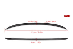 Mercedes Benz A-Class V177 W177 A45 A220 A250e A200 Sedan 2019-ON with Aftermarket Parts - OE Style Rear Lip Spoiler Carbon Fiber from Aero Republic