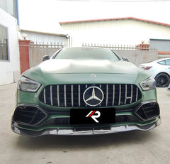Mercedes Benz AMG GT63 4-Door 2019 2020 2021 2022 2023 with Aftermarket Parts - Front Lip&nbsp;Carbon Fiber / FRP from Aero Republic