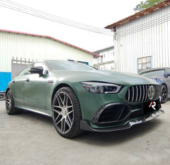 Mercedes Benz AMG GT63 4-Door 2019 2020 2021 2022 2023 with Aftermarket Parts - Front Lip&nbsp;Carbon Fiber / FRP from Aero Republic