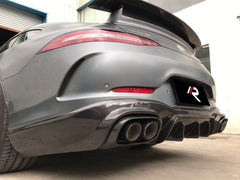 Mercedes Benz AMG GT63 4-Door 2019 2020 2021 2022 2023 with Aftermarket Parts - Rear Diffuser?Carbon Fiber / FRP from Aero Republic