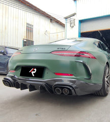 Mercedes Benz AMG GT63 4-Door 2019 2020 2021 2022 2023 with Aftermarket Parts - Rear Diffuser?Carbon Fiber / FRP from Aero Republic