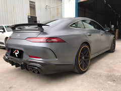 Mercedes Benz AMG GT63 4-Door 2019 2020 2021 2022 2023 with Aftermarket Parts - Rear Diffuser?Carbon Fiber / FRP from Aero Republic