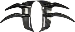 Mercedes Benz AMG GTR C190 2017 2018 2019 2020 2021 with Aftermarket Parts - Front Canards Pre-preg Carbon Fiber from Aero Republic
