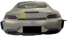 Mercedes Benz AMG GTC GTR C190 2018 2019 2020 2021 Facelift with Aftermarket Parts - RT Style Rear Canards Pre-preg Carbon Fiber from Aero Republic