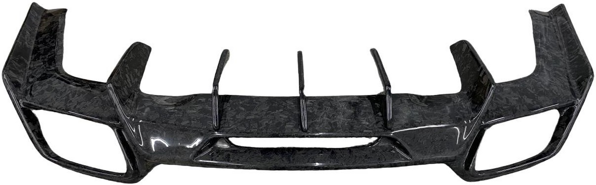 Mercedes Benz AMG GT GTS C190 2015 2016 2017 2018 2019 2020 2021 with Aftermarket Parts - RT Style Rear Diffuser Carbon Fiber from Aero Republic