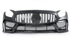 Mercedes Benz AMG GT GTS GTC C190 2016 2017 2018 2019 2020 2021 with Aftermarket Parts - IMP Style Front Bumper Carbon Fiber from Aero Republic