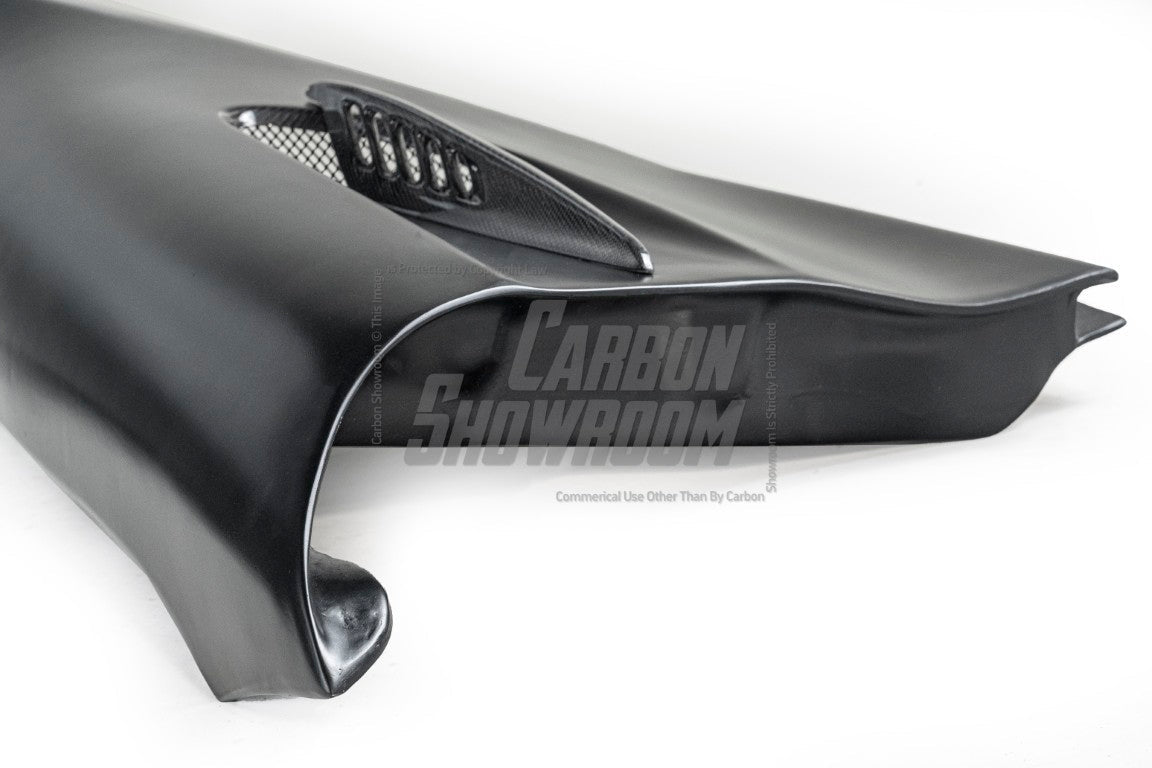 Mercedes Benz AMG GT GTS GTC GTR GTR Pro C190 2016 2017 2018 2019 2020 2021 with Aftermarket Parts - GTR Style Front Fenders Carbon Fiber from Aero Republic