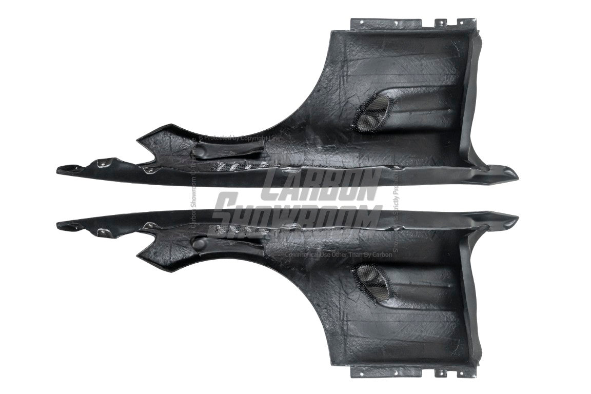 Mercedes Benz AMG GT GTS GTC GTR GTR Pro C190 2016 2017 2018 2019 2020 2021 with Aftermarket Parts - GTR Style Front Fenders Carbon Fiber from Aero Republic