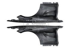 Mercedes Benz AMG GT GTS GTC GTR GTR Pro C190 2016 2017 2018 2019 2020 2021 with Aftermarket Parts - GTR Style Front Fenders Carbon Fiber from Aero Republic