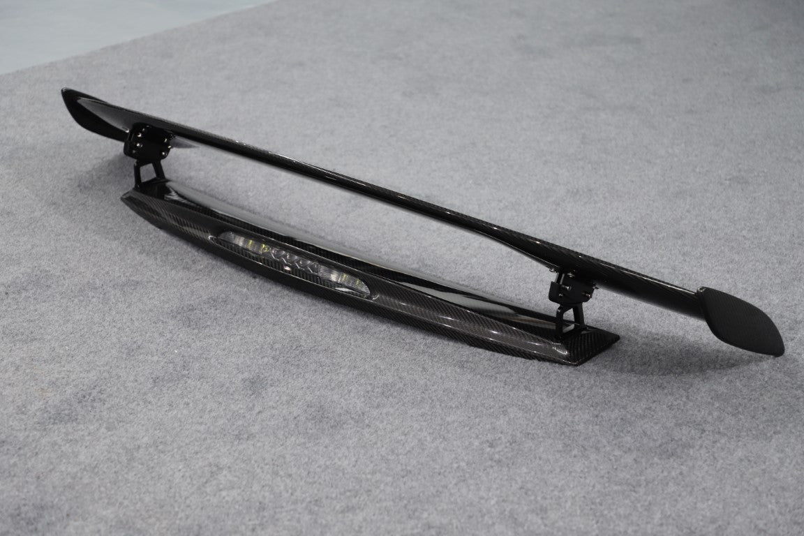 Mercedes Benz AMG GT GTS GTC GTR Pro C190 2016 2017 2018 2019 2020 2021 with Aftermarket Parts - GTR Pro Style Rear Wing Dry Pre-preg Carbon Fiber from Aero Republic