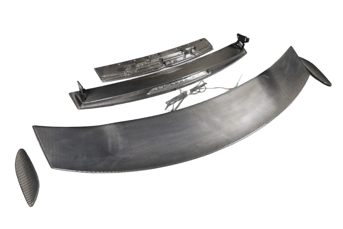 Mercedes Benz AMG GT GTS GTC GTR Pro C190 2016 2017 2018 2019 2020 2021 with Aftermarket Parts - GTR Pro Style Rear Wing Dry Pre-preg Carbon Fiber from Aero Republic