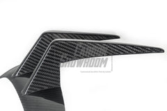 Mercedes Benz AMG GTR C190 2017 2018 2019 2020 2021 with Aftermarket Parts - Front Canards Pre-preg Carbon Fiber from Aero Republic