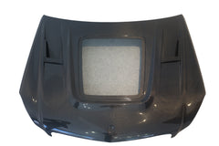 Mercedes Benz C-Class C300 C280 W204 Pre-Facelift 2007 2008 2009 2010 2011 with Aftermarket Parts - IMP Style Transperant Tempered Glass Window Hood Carbon Fiber / FRP from Aero Republic