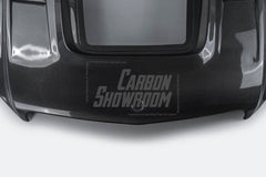 Mercedes Benz C-Class C350 C300 C250 Luxury Sport W204 Facelift 2012 2013 2014 with Aftermarket Parts - IMP Style Transperant Tempered Glass Window Hood Carbon Fiber / FRP from Aero Republic