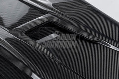 Mercedes Benz C-Class C350 C300 C250 Luxury Sport W204 Facelift 2012 2013 2014 with Aftermarket Parts - IMP Style Transperant Tempered Glass Window Hood Carbon Fiber / FRP from Aero Republic