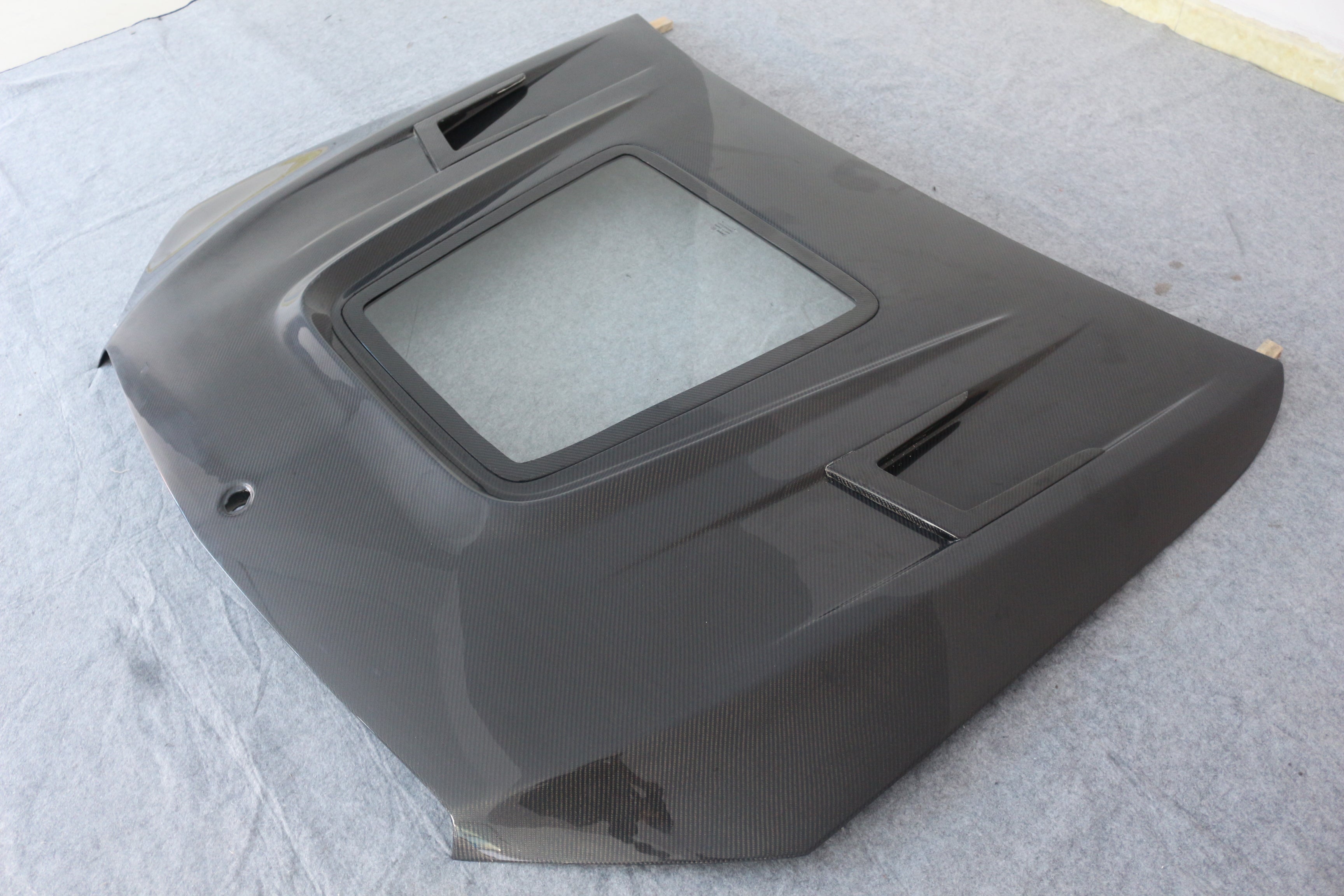 Mercedes Benz C-Class C43 C400 C300 W205 C205 2015 2016 2017 2018 2019 2020 2021 2022 with Aftermarket Parts - IMP Style Hood Carbon Fiber from Aero Republic