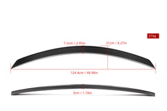 Mercedes Benz C-Class W204 AMG C63 C450 C350 C300 C280 C250 Sedan 2007 2008 2009 2010 2011 2012 2013 2014 with Aftermarket Parts - OE Style Rear Lip Spoiler?Carbon Fiber from Aero Republic