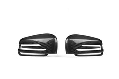 Mercedes Benz C Class W204 C250 C300 C450 C63 2010 2011 2012 2013 2014 with Aftermarket Parts - OE Style Replacement Mirror Caps Carbon Fiber from Aero Republic
