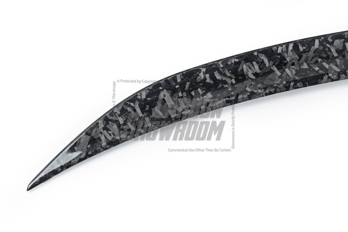 Mercedes Benz CLS-Class C257 W257 AMG CLS53 CLS450 CLS350 2019 2020 2021 2022 2023 with Aftermarket Parts - OE Style Rear Lip Spoiler Pre-preg Carbon Fiber from Aero Republic