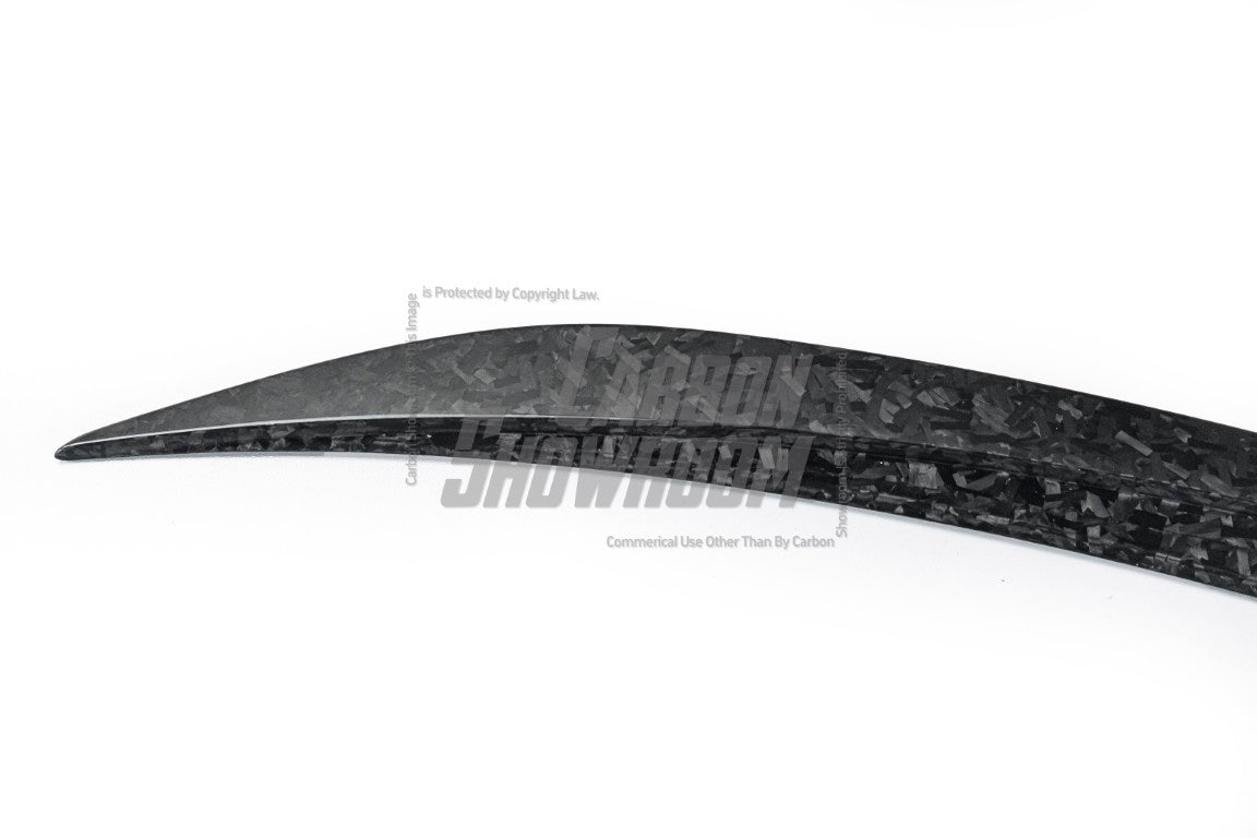 Mercedes Benz CLS-Class C257 W257 AMG CLS53 CLS450 CLS350 2019 2020 2021 2022 2023 with Aftermarket Parts - OE Style Rear Lip Spoiler Pre-preg Carbon Fiber from Aero Republic