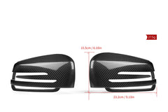Mercedes Benz CLS Class W218 C218 CLS400 CLS550 CLS63 & X218 CLS400 CLS550 CLS63 2012 2013 2014 2015 2016 with Aftermarket Parts - OE Style Replacement Mirror Caps Carbon Fiber from Aero Republic
