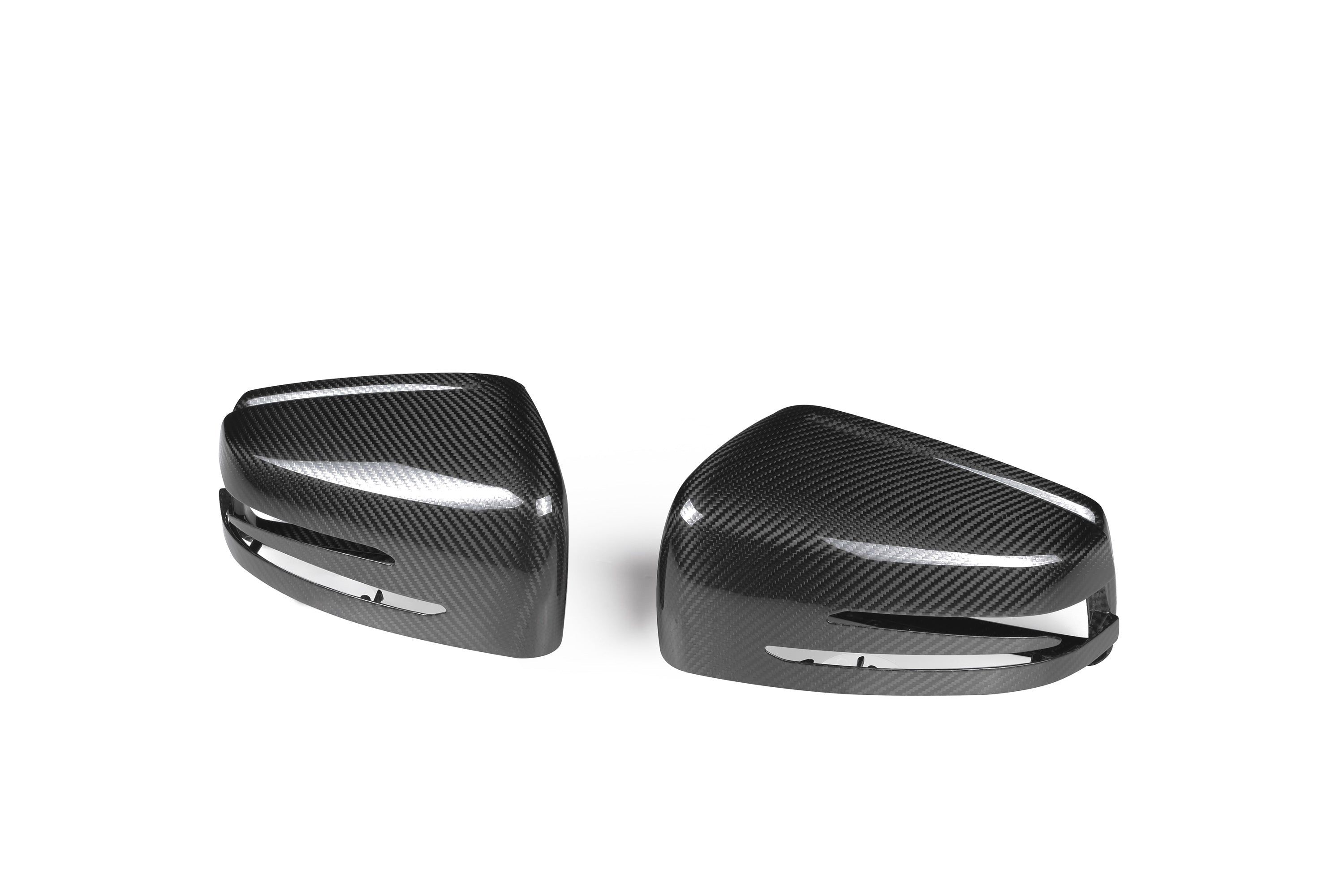 Mercedes Benz CLS Class W218 C218 CLS400 CLS550 CLS63 & X218 CLS400 CLS550 CLS63 2012 2013 2014 2015 2016 with Aftermarket Parts - OE Style Replacement Mirror Caps Carbon Fiber from Aero Republic
