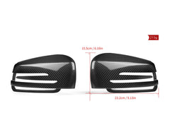 Mercedes Benz E Class E63 E550 E350 W212 S212 C212 A212 4 Door 2010 2011 2012 2013 2014 2015 2016 & 2 Door 2010 2011 2012 2013 2014 2015 2016 2017 with Aftermarket Parts - OE Style Replacement Mirror Caps Carbon Fiber from Aero Republic
