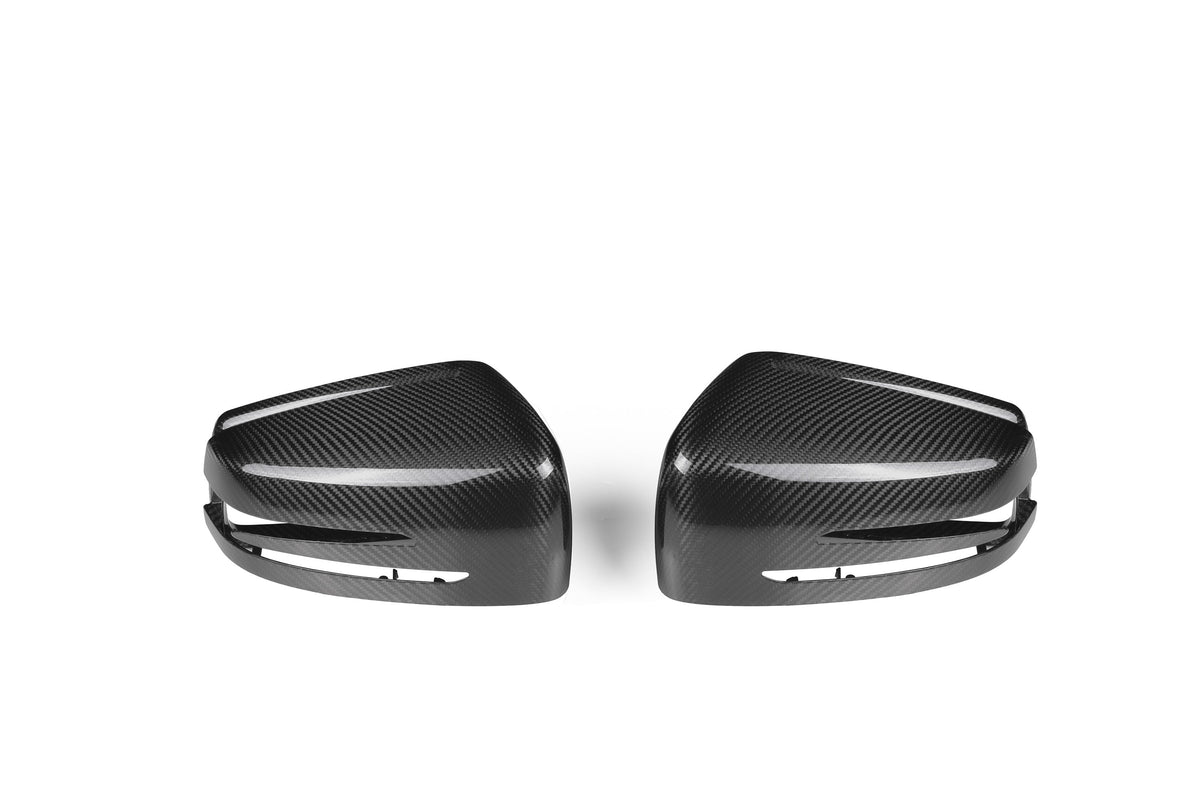 Mercedes Benz E Class E63 E550 E350 W212 S212 C212 A212 4 Door 2010 2011 2012 2013 2014 2015 2016 & 2 Door 2010 2011 2012 2013 2014 2015 2016 2017 with Aftermarket Parts - OE Style Replacement Mirror Caps Carbon Fiber from Aero Republic
