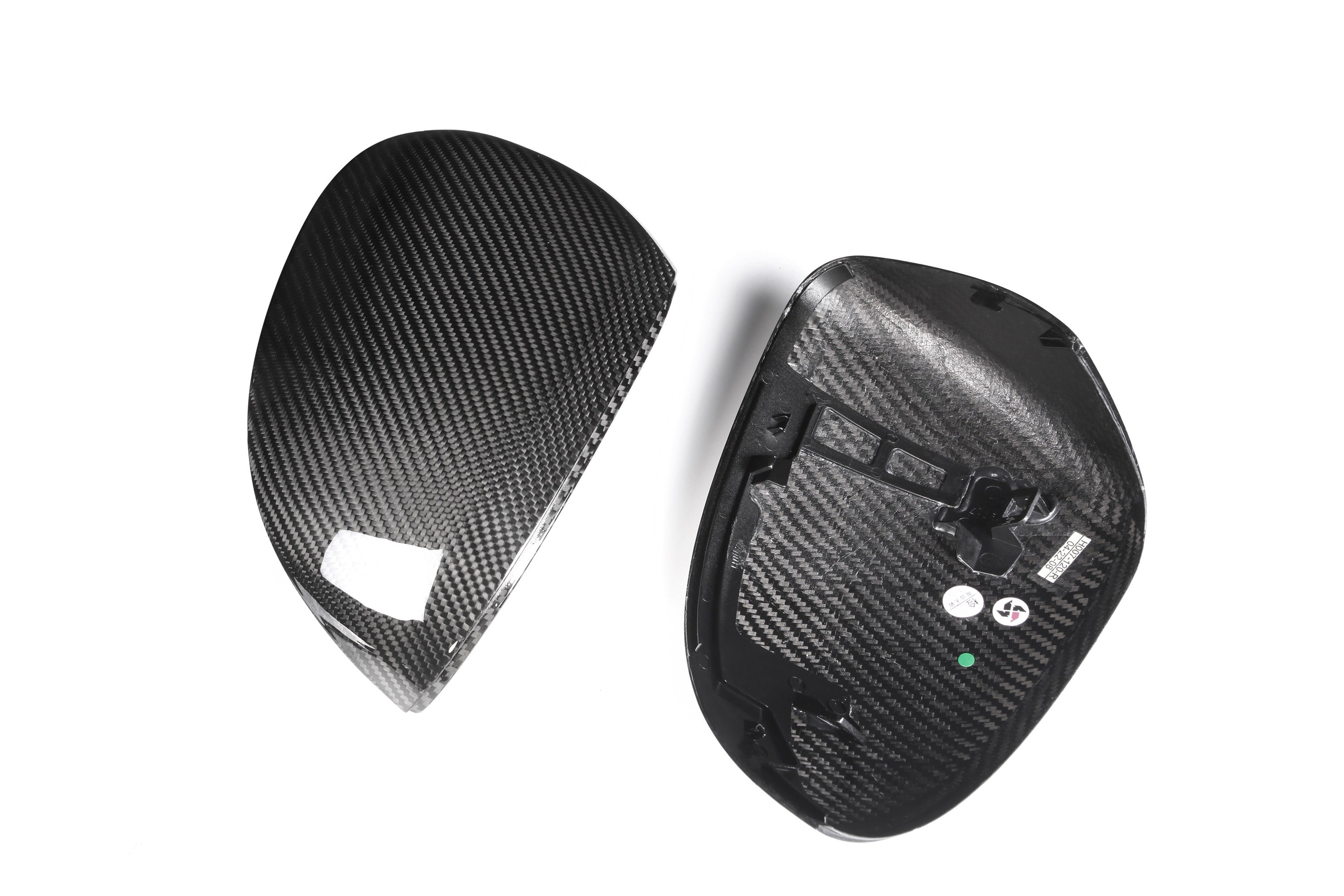 Mercedes Benz EQE V295 W295 AMG EQE53 EQE43 EQE500 EQE350 EQE300 2023-ON with Aftermarket Parts - OE Style Replacement Mirror Caps Pre-pre Carbon Fiber from Aero Republic