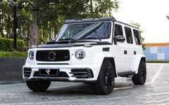 Mercedes Benz G63 AMG G550 W463 W464 2019-ON with Aftermarket Parts - M Style Roof Lighting Carbon Fiber from Aero Republic