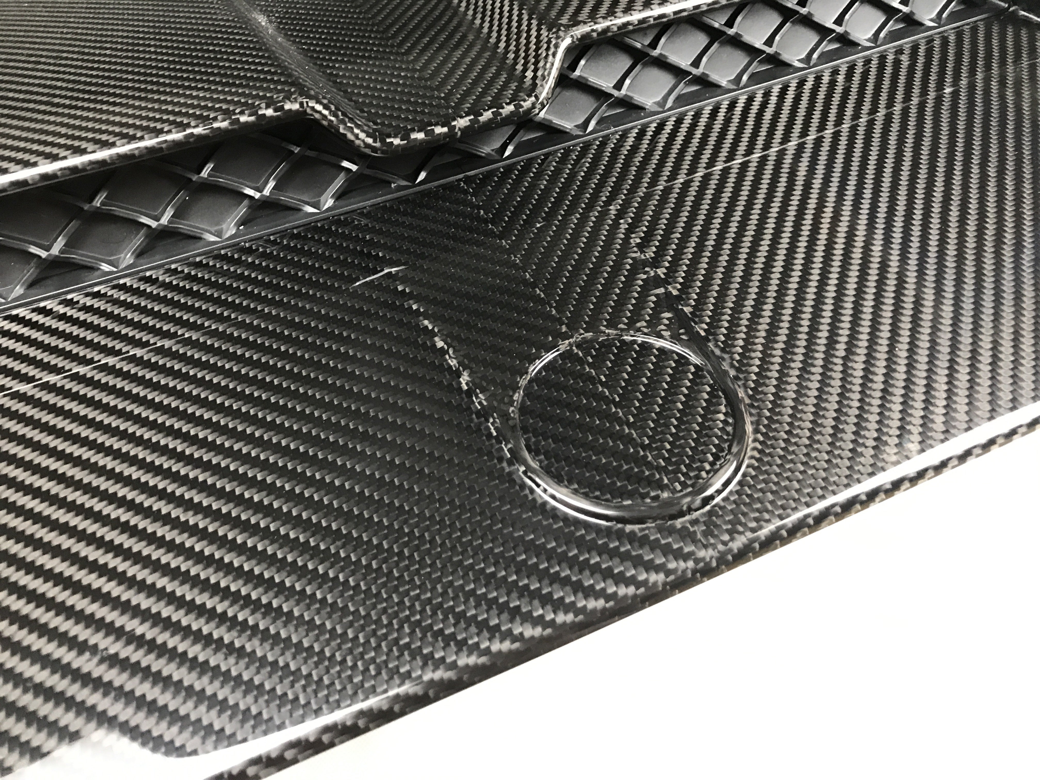 Mercedes Benz G63 AMG G550 W463 W464 2019-ON with Aftermarket Parts - Hood Trim Carbon Fiber / FRP from Aero Republic