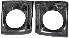 Mercedes Benz G63 AMG G550 W463 W464 2019-ON with Aftermarket Parts - Headlight Surround Bezel Carbon Fiber from Aero Republic