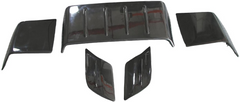Aero Republic Man Style Rear Spoiler for Mercedes Benz G-Class G63 AMG G550 W463A W464 2019-2024 Dry Pre-preg Carbon Fiber