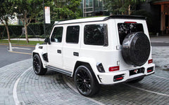 Mercedes Benz G63 AMG G550 W463 W464 2019-ON with Aftermarket Parts - M Style Window Louvers Carbon Fiber / FRP from Aero Republic