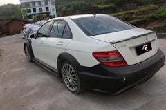 Aero Republic Black Series Conversion Style Full Body Kit for Mercedes Benz W204 C63 AMG 2008-2011 Carbon Fiber / FRP