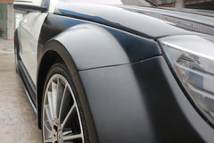 Mercedes Benz W204 C63 AMG 2008 2009 2010 2011 with Aftermarket Parts - Black Series Conversion Style Full Body Kit Carbon Fiber / FRP from Aero Republic