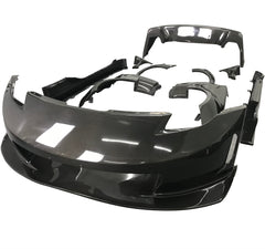 Nissan 350Z Nismo Performance Anniversary Grand Touring Base Fairlady Z Z33 2003 2004 2005 2006 2007 2008 2009 with Aftermarket Parts - R Style Full Body Kit Package Carbon Fiber from Aero Republic